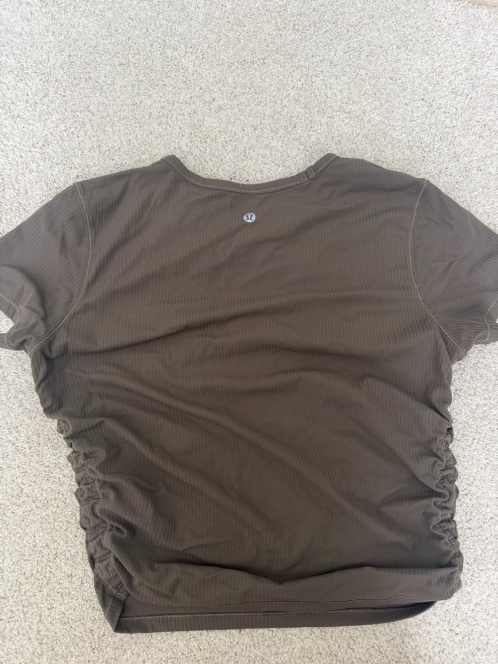 All It Takes Ribbed Nulu T-Shirt - Nomad - 8 - Picture 3 of 3